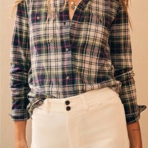 Faherty Legend Sweater Shirt - Sugar Hill Plaid